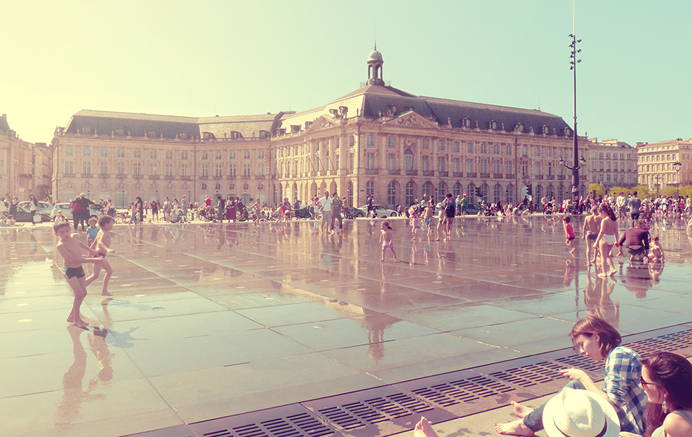 Miroir d'eau Bordeaux